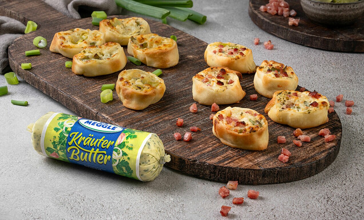 Flammkuchen-Schnecken