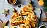 Blätterteigbäumchen mit Lachs
