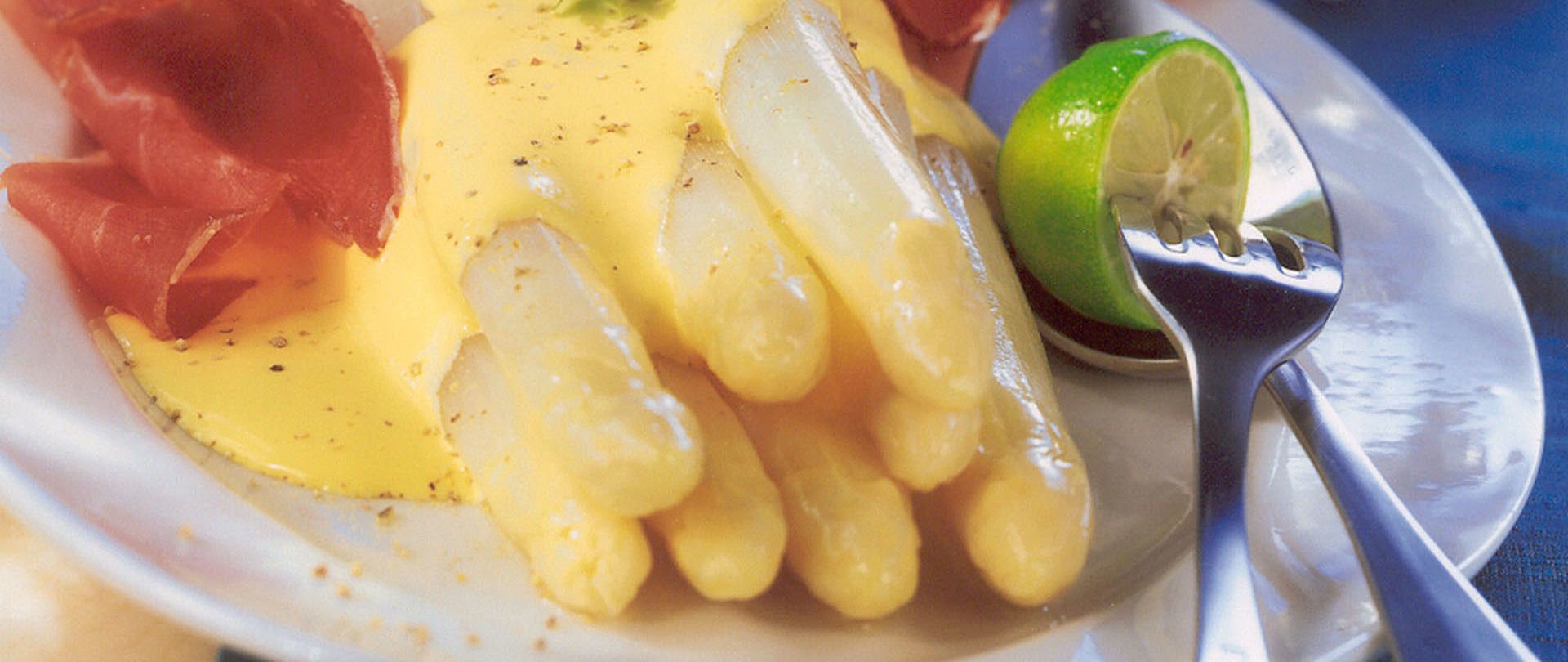 MEGGLE Rezepte: Spargel klassisch mit Alpenbutter