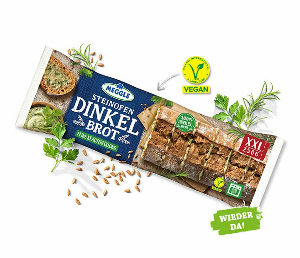 Das MEGGLE Steinofen Dinkelbrot