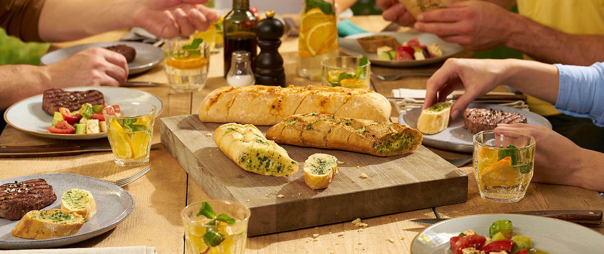 Meggle Kräuterbaguette Meggle Kräuterbaguette