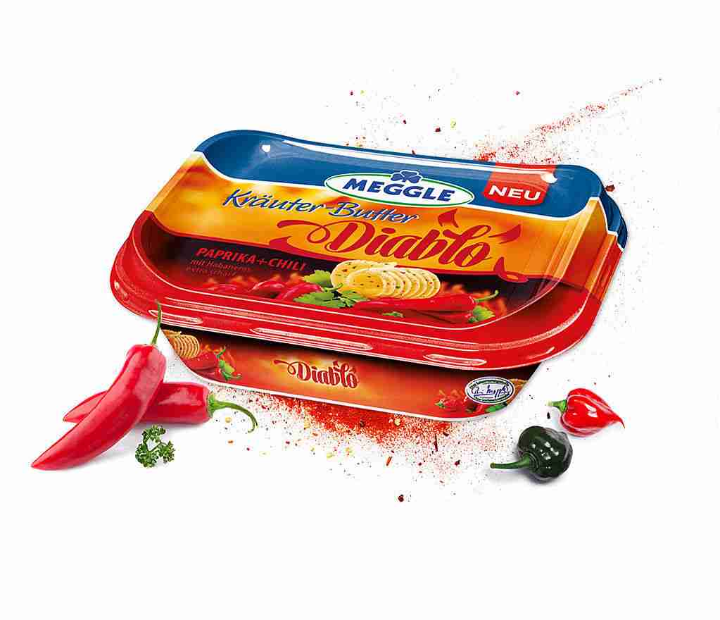 MEGGLE Kräuter-Butter Diablo im Becher