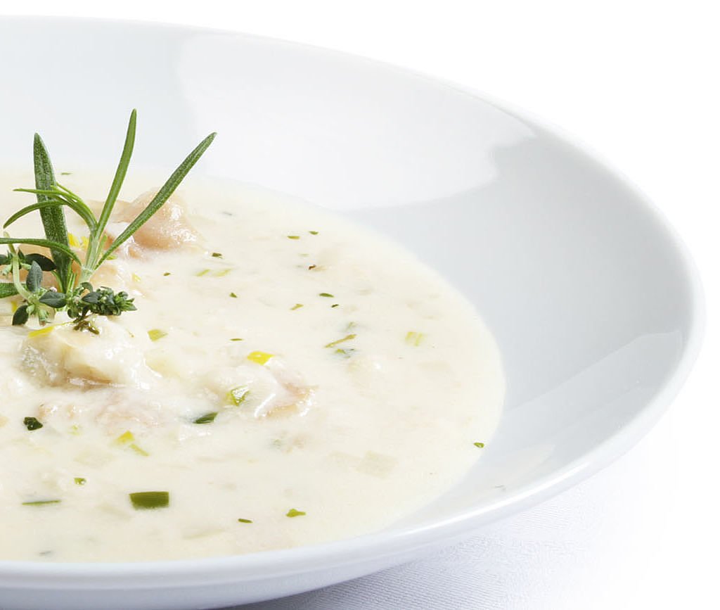 Rezept - Salzburger Bierbrezelsuppe jetzt bei MEGGLE. 