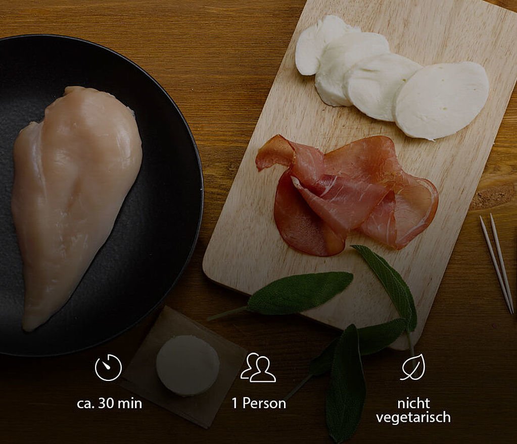 Haehnchen a la Saltimbocca