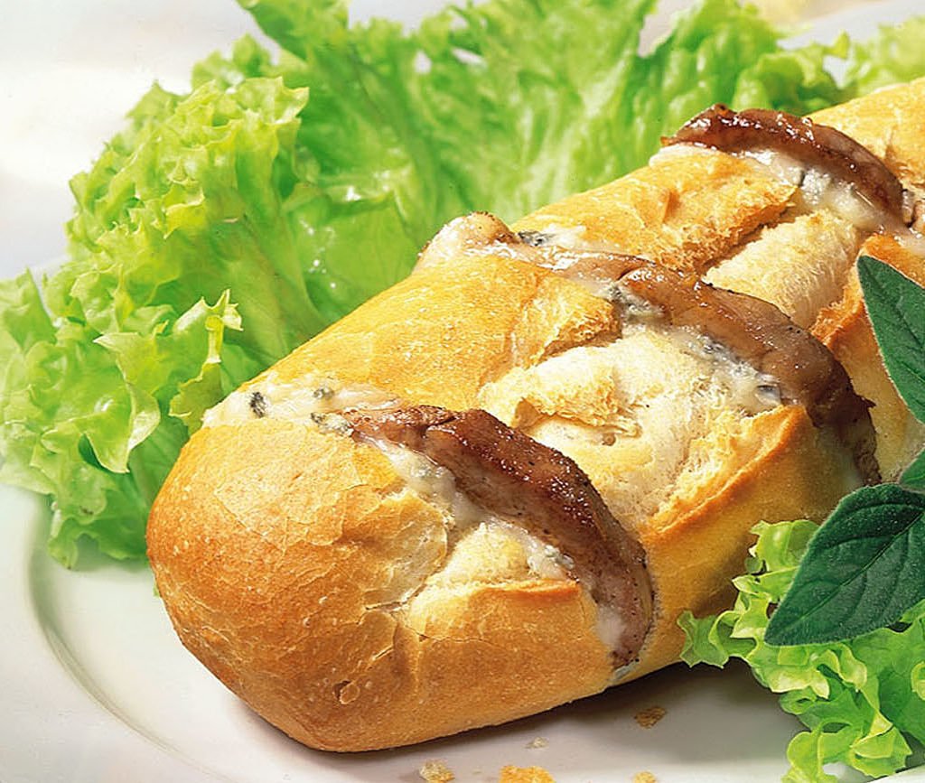 Schweinefilet in Knoblauchbutter-Baguette jetzt bei MEGGLE