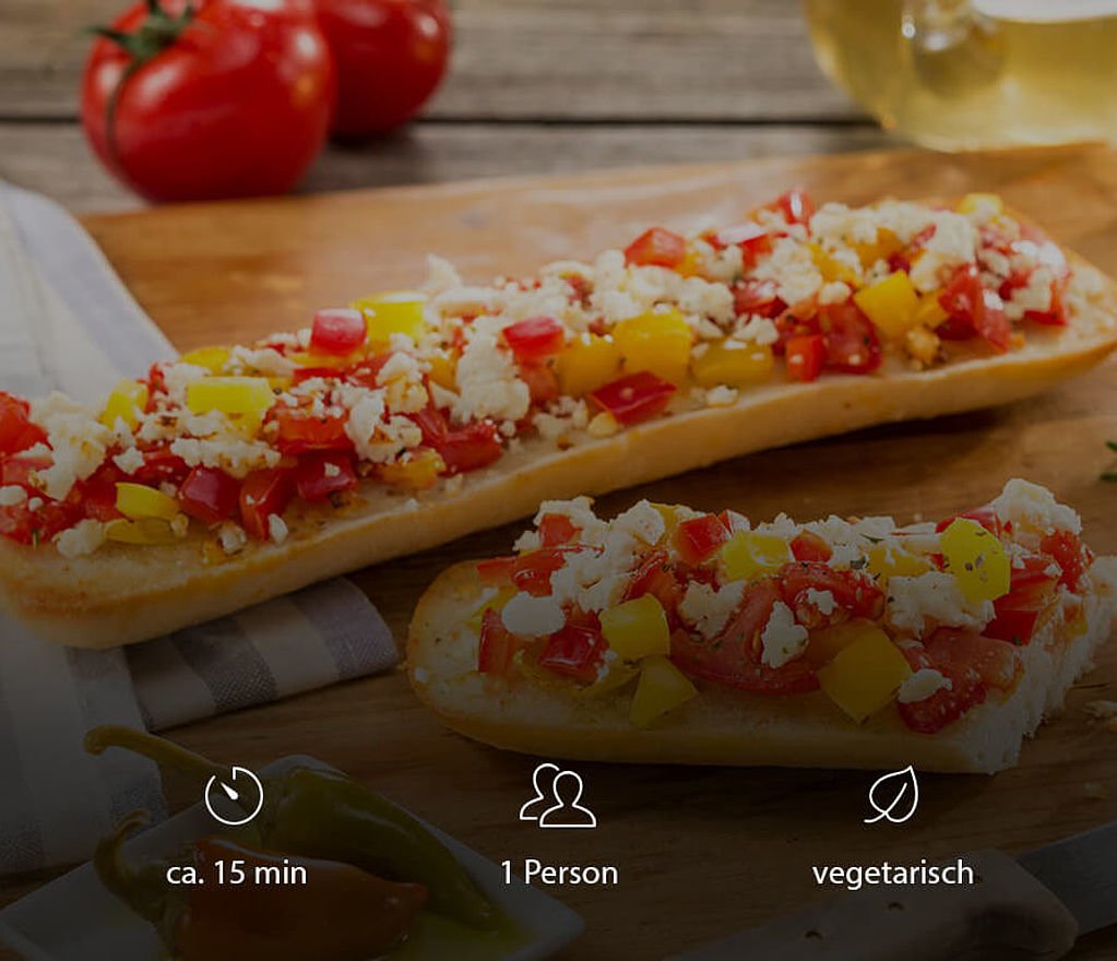 Knoblauch-Brot Griechisch